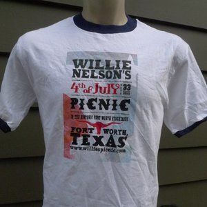 Willie Nelson Concert Shirt * Mens Med (42)